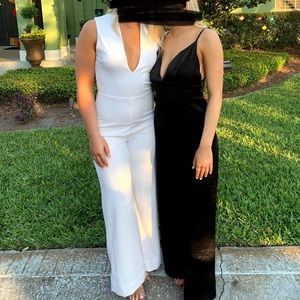 White Lulu’s jumpsuit